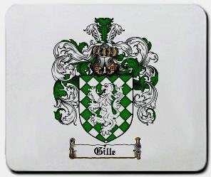 Gille coat of arms mouse pad
