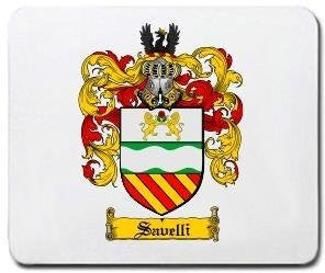 Savelli coat of arms mouse pad