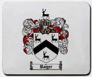 Roger coat of arms mouse pad