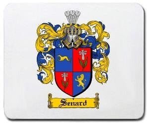 Senard coat of arms mouse pad