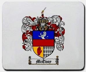 Mcevoy coat of arms mouse pad