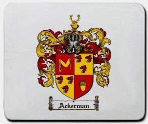 Ackerman coat of arms mouse pad