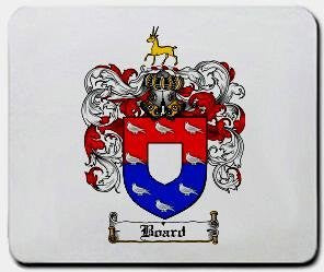 Board coat of arms mouse pad