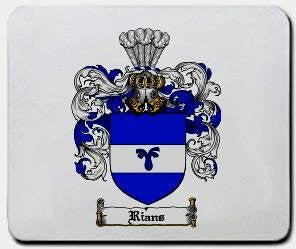 Rians coat of arms mouse pad