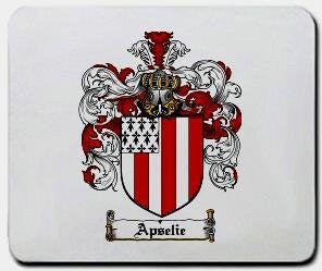 Apselie coat of arms mouse pad