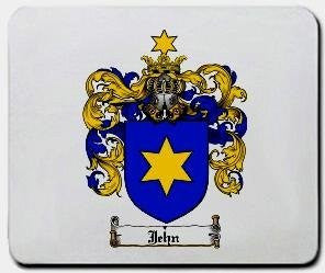 Jehn coat of arms mouse pad
