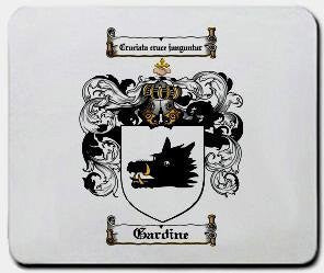 Gardine coat of arms mouse pad