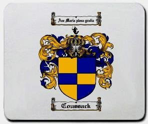 Coussack coat of arms mouse pad