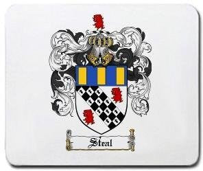 Steal coat of arms mouse pad