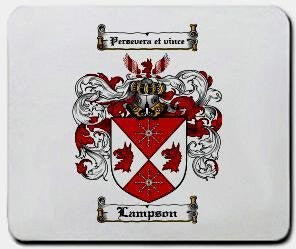 Lampson coat of arms mouse pad