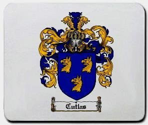 Cutlas coat of arms mouse pad