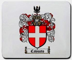 Cavuoto coat of arms mouse pad