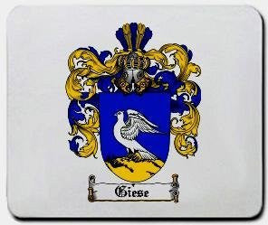 Giese coat of arms mouse pad