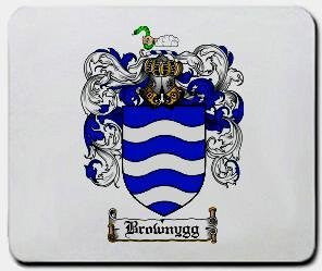 Brownygg coat of arms mouse pad