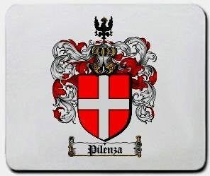 Pilenza coat of arms mouse pad