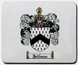Jelliman coat of arms mouse pad