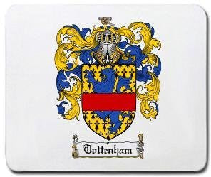 Tottenham coat of arms mouse pad