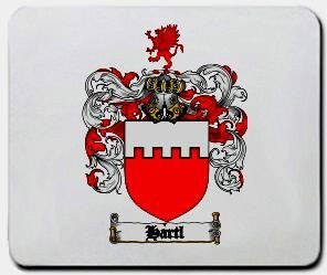 Hartl coat of arms mouse pad