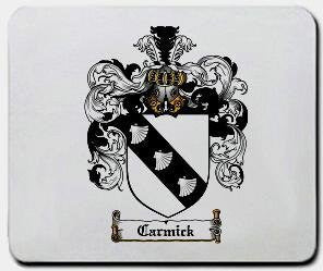 Carmick coat of arms mouse pad