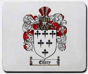 Ellery coat of arms mouse pad
