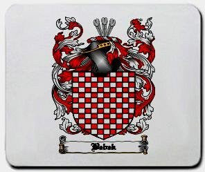 Bebek coat of arms mouse pad