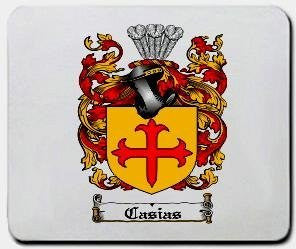 Casias coat of arms mouse pad