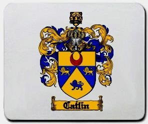 Catlin coat of arms mouse pad