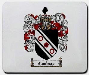 Conway coat of arms mouse pad
