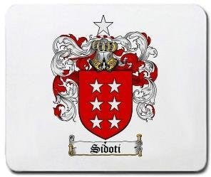 Sidoti coat of arms mouse pad