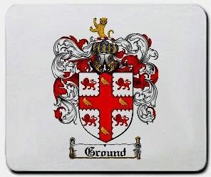 Ground coat of arms mouse pad