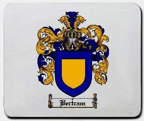 Bertram coat of arms mouse pad