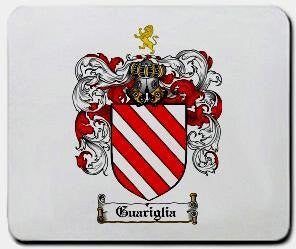 Guariglia coat of arms mouse pad