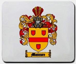 Moncure coat of arms mouse pad