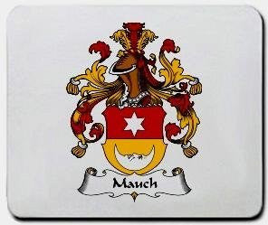 Mauch coat of arms mouse pad