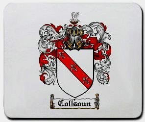 Collsoun coat of arms mouse pad