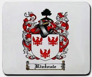 Rintoule coat of arms mouse pad