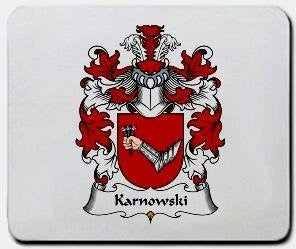 Karnowski coat of arms mouse pad