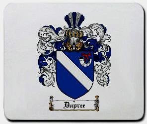 Dupree coat of arms mouse pad