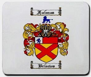 Brieews coat of arms mouse pad