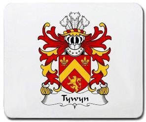 Tywyn coat of arms mouse pad