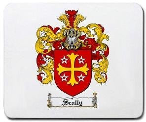 Scally coat of arms mouse pad