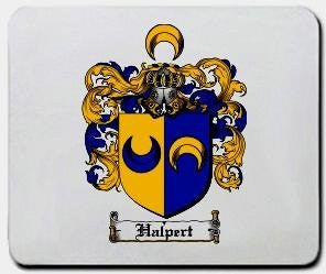 Halpert coat of arms mouse pad