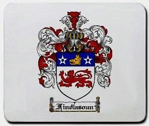 Findlasoun coat of arms mouse pad