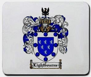 Lightbourne coat of arms mouse pad