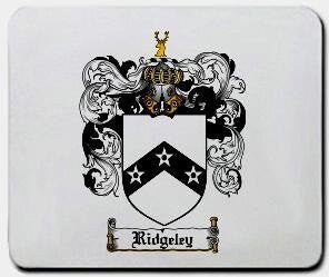 Ridgeley coat of arms mouse pad