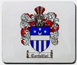 Cortellini coat of arms mouse pad