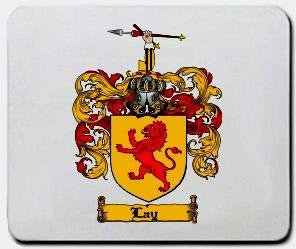 Lay coat of arms mouse pad
