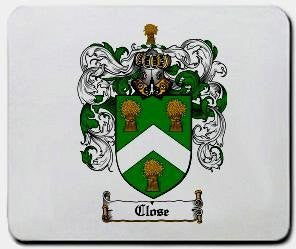 Close coat of arms mouse pad