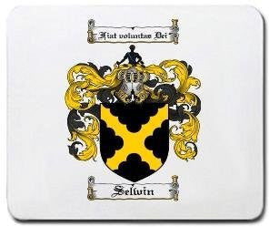 Selwin coat of arms mouse pad