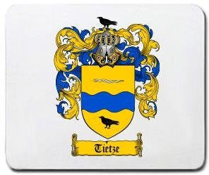 Tietze coat of arms mouse pad